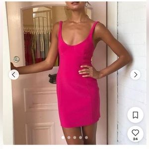 Pink dress
